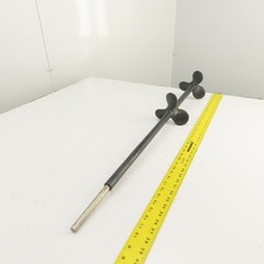 6″ OD x 36″ OAL Sewage Agitator Stirrer Mixer Impellor 3-Blades 5/8″ Shaft