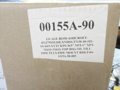 ASHCROFT 45-1279 30 PSI GLYCERIN 10-101SS-04T-XCK 04-1115A-50-005 DIAPHRAGM SEAL