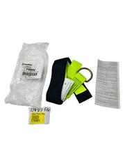 (QTY 2) SAFEWAZE 4ft Concrete Anchor Strap FS880 with Wear Pad D-ring Loop