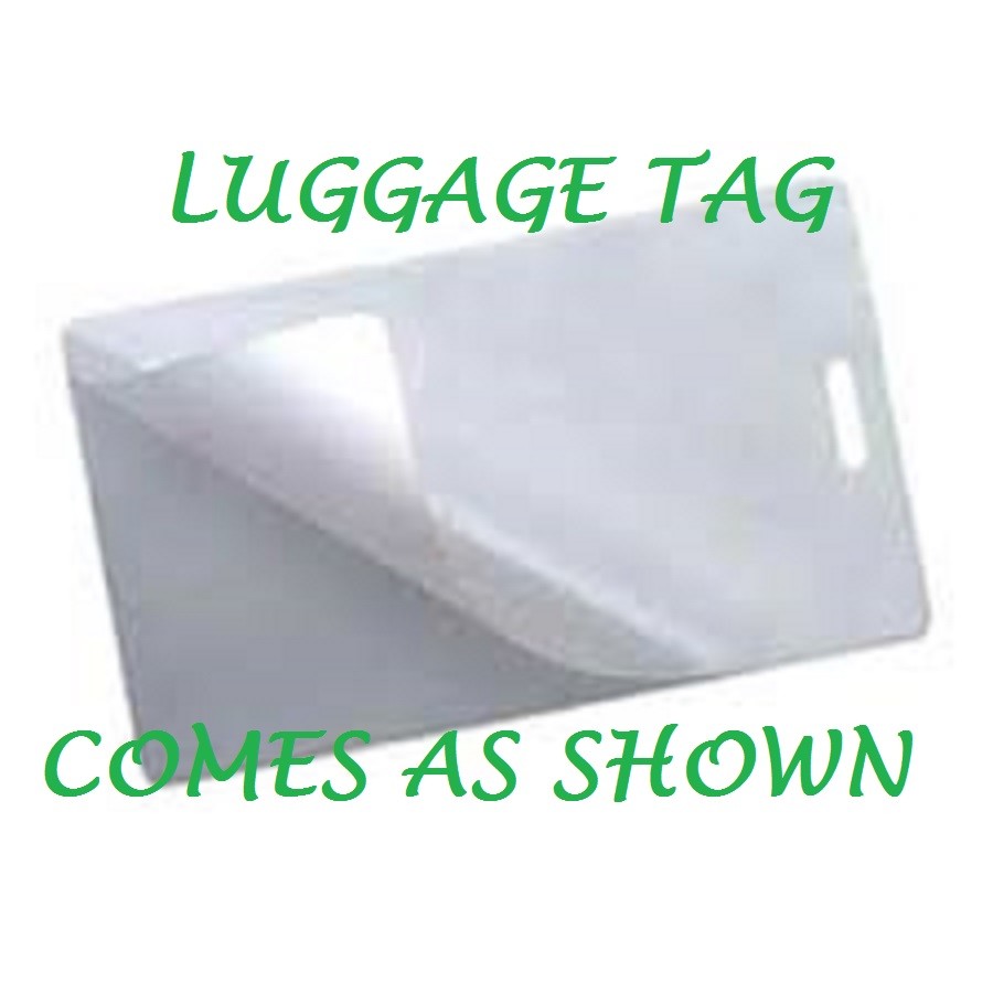 500 Luggage Tag 10 Mil Laminating Pouches Laminator W/Slot 2.5 x 4.25 Quality