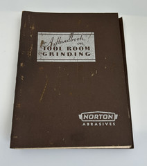 2 Books – Vintage Starrett Data Book Machinists & Norton Tool Room Grinding