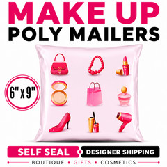 6×9 Make Up Designer Poly Mailers Self Seal Shipping Bags Boutique Envelopes