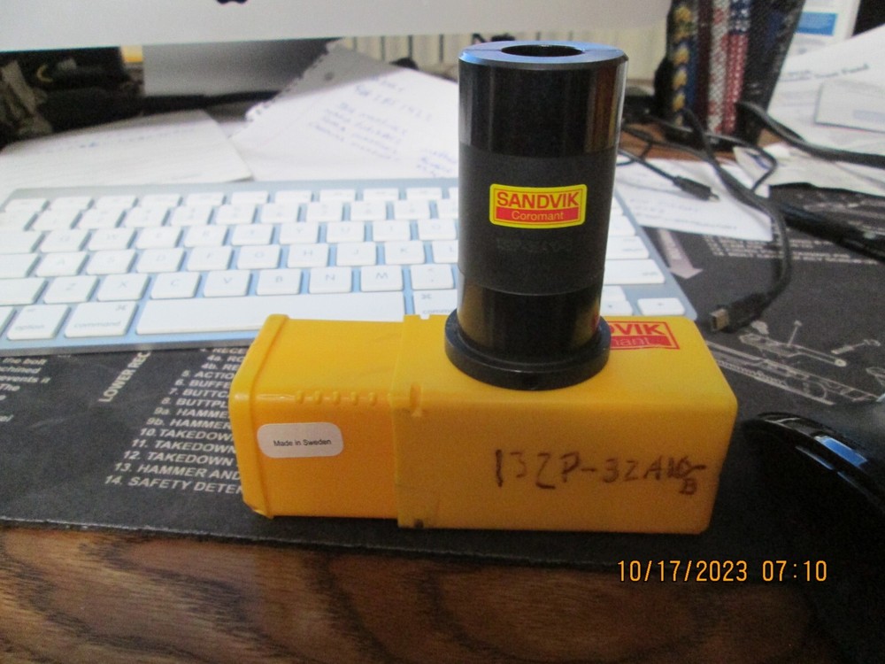 Sandvik 132P-32A-10-B .. Easy Fix Cylindrical Sleeve Type 32mm-.625″ New!