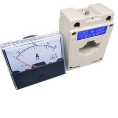Analog Panel AMP Current Meter Gauge DH670 200A AC Current Transformer