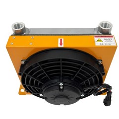 DC12V Fan Cooler Hydraulic Radiator Oil Cooling 65L/min Hydraulic Air Cooler