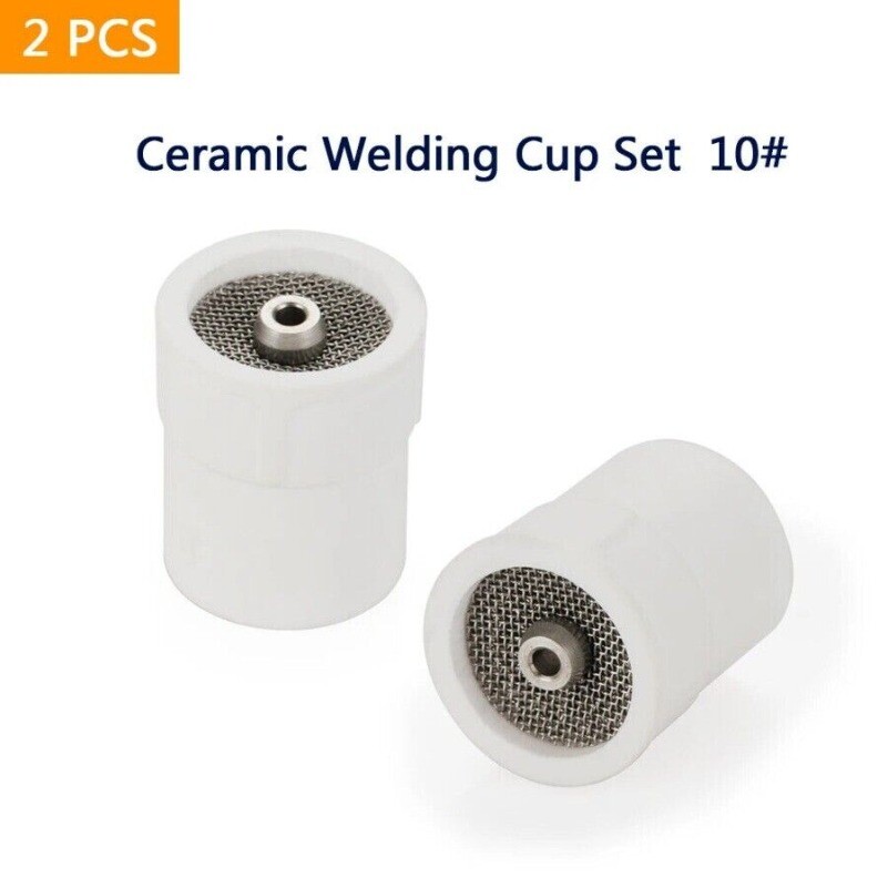 White Ceramic Nozzle Alumina Cup For Tig Welding Torch Ceramic TIG Welding Cup