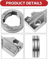 KP1696-045C For PM 200 215 255 255C 350 MP LN25 PRO V Knurled Drive Roll .045