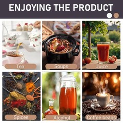 Spice Bags for Cooking – 50PCS Reusable Tea Bags,Reusable Sachet Drawstring Pack