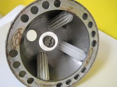 HERMLE 4 POSITION FIXED ANGLE ROTOR WITH TENAX LID 72G 5000 MIN-1 USED RARE