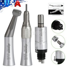 SANDENT Dental Slow Low Speed Handpiece Kit Push/Latch E-type 2/4Holes NSK Style