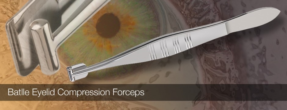 SS Meibomian b Gland Forceps b batlle expressor For Dry Eyes Ophthalmic Tweezers