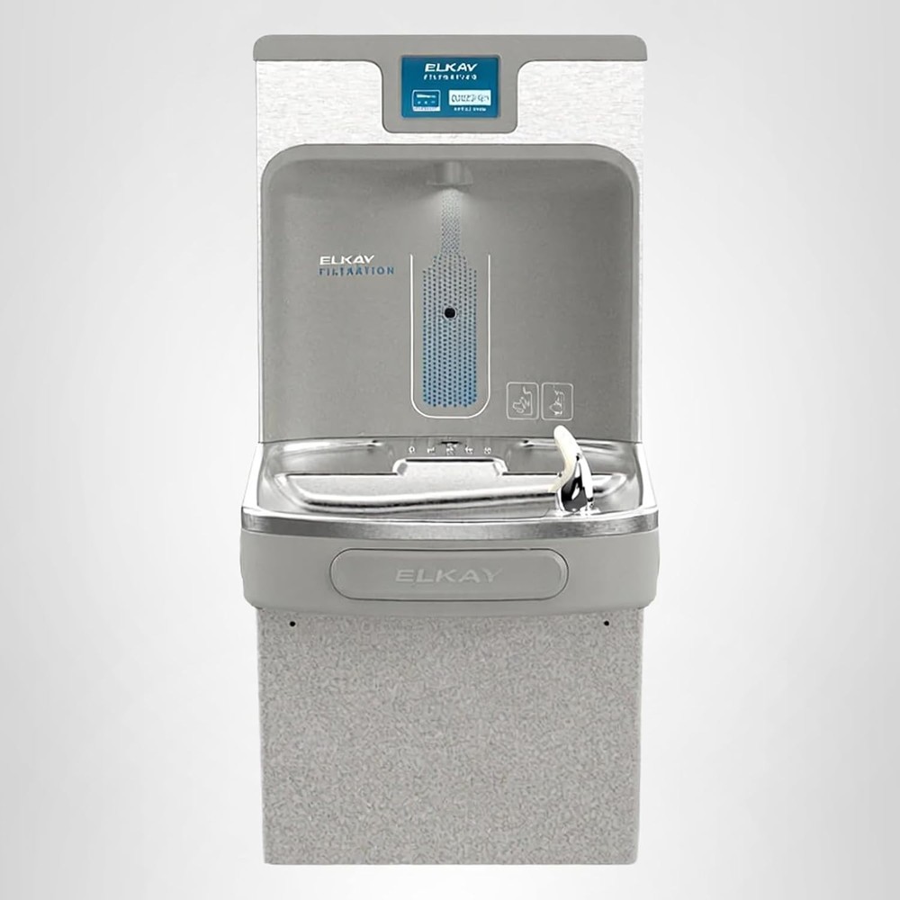 Elkay LZS8WSLP Enhanced Bottle Filler Single ADA Cooler Refrigerated Light Gray
