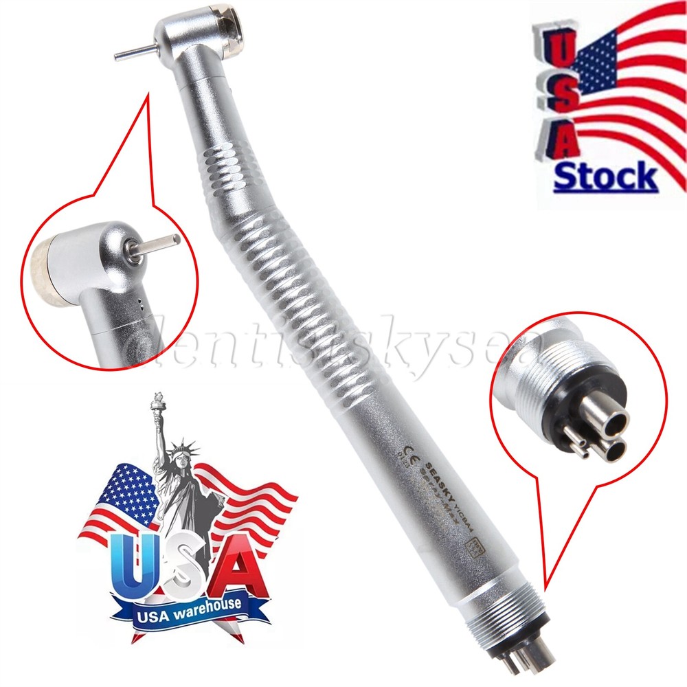 Fiber Optic LED E-generator UDM/ High Speed Handpiece 4 Holes Dental