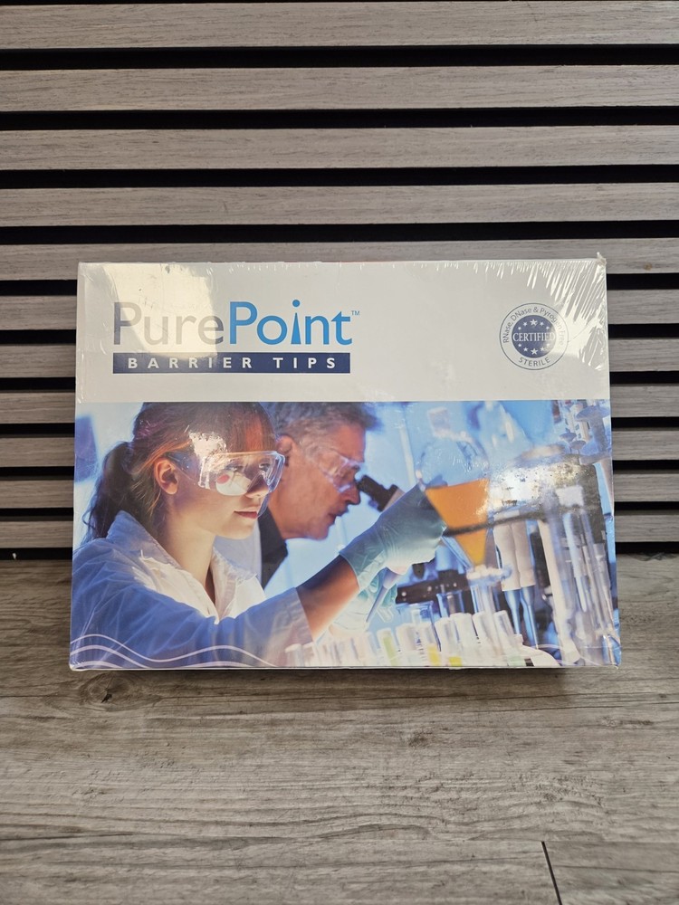 ASi Pure Point Low Binding Barrier Tips Sterile 960/case SEALED #799015-J23657