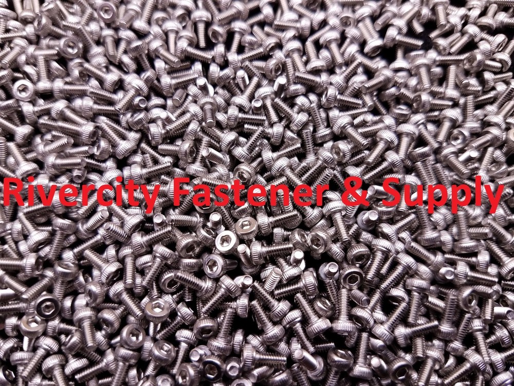 (5) M2-0.4x5mm Socket Allen Head Cap Screws Stainless Steel M2x5mm / 2mm x 5mm
