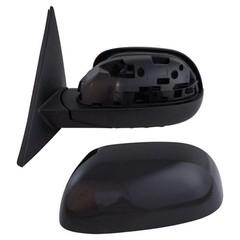 Left Driver Side Mirror Power Paint to Match Black Clear Glass Kia Soul 14-18