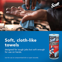 Scott Kimberly-Clark Professional Logistics Supply 75130KC Scott Shop Towels Blu