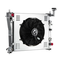 Aluminum Radiator for 2011-2021 3.6 5.7 CU13200 Fan Shroud Relay Kit