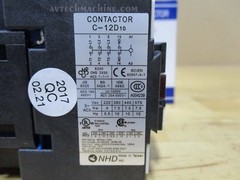 C-12D10D7 NHD Magnetic Contactor Coil 110V, 4A, Normally Open