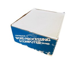 Continuous word Processing & Computer paper 9.5″ x 11″