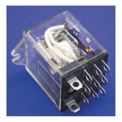 OMRON LY3F-AC24 Flange Relay,24VAC,11 Pins,10A @ 120V AC 1YDA6