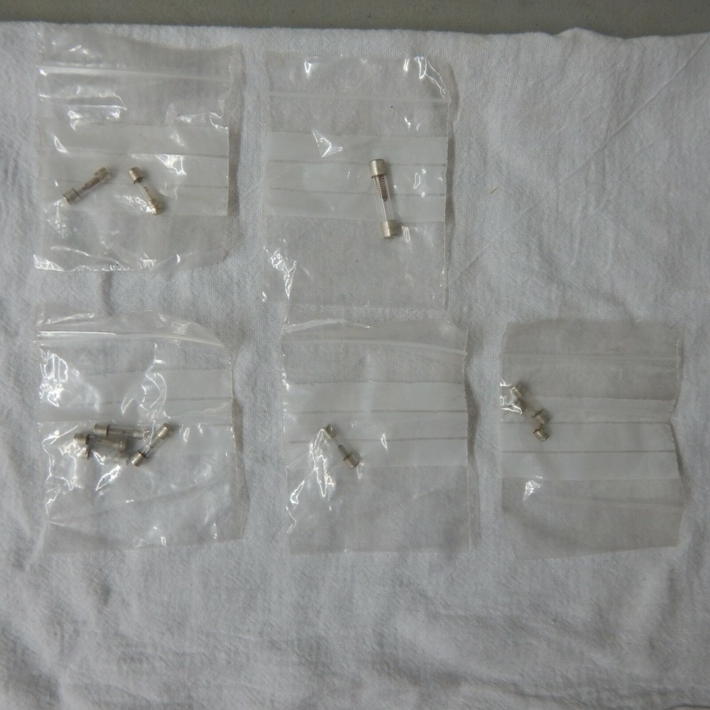10 Glass Fuses, Please See Item Description