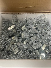 100 Count Box Unistrut Strut Channel Nut with Spring 3/8″-16 Electro-Galvanized