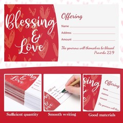 Church Offering Envelopes Tithe Cash Bill Size Checks Donations 200 PCS