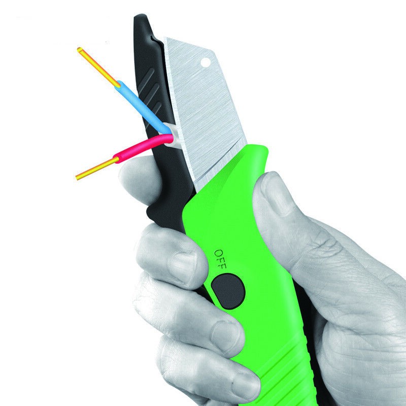 Electrician Cable Stripping Knife Stainless Wire Cutter Stripper Utility Knife