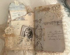 VINTAGE STYLE HANDMADE JUNK JOURNAL-“A Graceful Life”