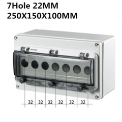 Indoor and outdoor waterproof button switch control box, plastic rain proof box