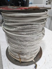 Carol Cable Co. White General Wire 105˚C, 20 AWG, Approx. 250′ 05481