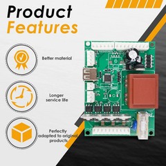 RANHAOYUYUL SRV7077-050 Circuit Control Board 115/120V AC Fit for PelPro PP130 f
