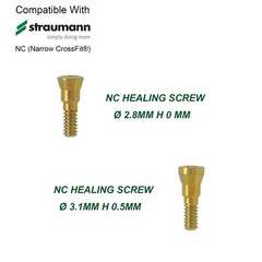 US Dental Healing Abutment Cap Closure Cap Cover Screw for Straumann ITI BLT/BL