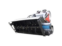 mini skid steer loader attachments Rotary Plow Tiller TYPHON Skid Steer Generic