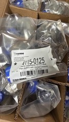 Nalgene PETG Erlenmeyer Flasks, Sterile, 125ml, Case of 24. Cat number 4115-0125