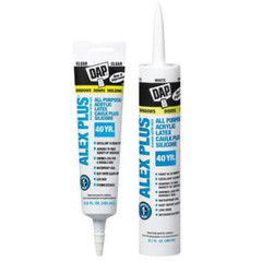ALEX plus 10.1 Oz. Clear Acrylic Latex Caulk plus Silicone