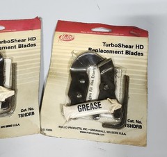 Malco TSHDRB Replacement Blades (3) for TSHD Heavy Duty Sheet Metal Turbo Shear