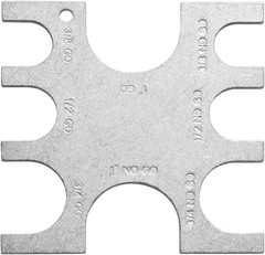 23080 PEX Crimp Tool Go/No-Go Gauge, 3/8 Inch Plumbing Fittings for Sharkbite, P