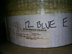 12 Awg 19 Strand M16878/4-12-6 Blue Silver Plated Teflon 25 ft. hank