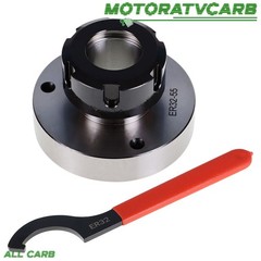 ALL-CARB 80mm Diameter ER32 Collet Chuck Bearing Steel Compact For Milling Lathe