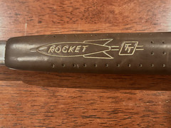 Vintage True Temper Rocket 20oz Claw Hammer A20 Steel Brown Handle Made in USA