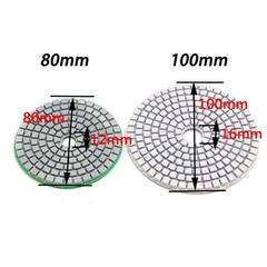 Diamond Polishing Pads 3 or 4 inch Wet/Dry Granite Glass Stone Concrete Marble