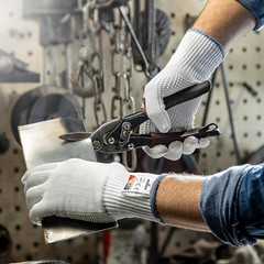 Heavy Duty Cut Resistant Work Gloves — Durable Cut Resistant Gloves with Grip Do