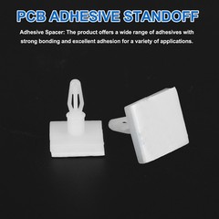 25 Pcs Adhesive PCB Spacer Support Height 0.31″ Fits PCB Hole Dia 3mm to 3.2mm