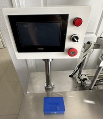 Semi automatic ultrasonic ear loop spot welding cutting machine
