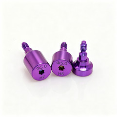 US 5Pcs Dental Healing Abutment for Osstem Hiossen Nobel Active Straumann ITI