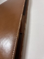 Rawlings Dodgers Leather Portfolio Notepad With Dodger Logo On Paper 🍀