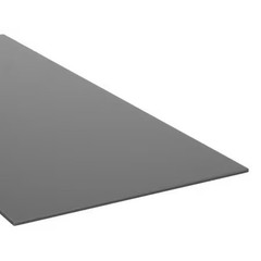 Black Acetal Copolymer Sheet Stock 24″ L X 12″ W X 0.063″ Thick, 1Nlv7