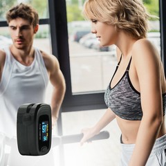 Finger Pulse Oximeter Meter SpO2 Heart Rate Monitor Blood Oxygen Saturation FDA